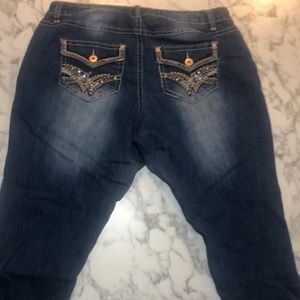 Woman’s straight leg jeans